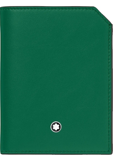 Mont Blanc Montblanc Meisterstück Selection Soft Mini 4cc Cüzdan 131245 Yeşil