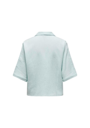 Onlthyra Ss Shırt Noos Wvn Mint Renk