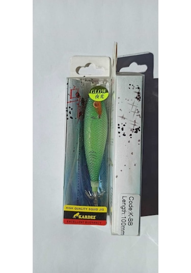 Glow Squid Jig 10 Cm Fosforlu Kalamar Zokası 5'li Set