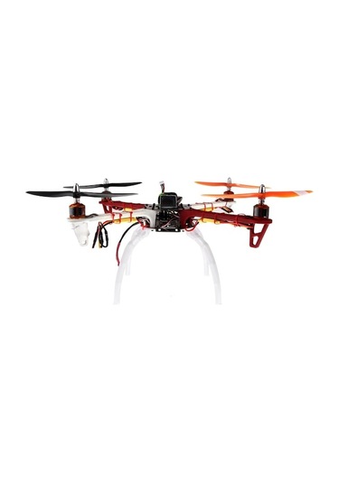 Goolrc F450 Kırmızı Beyaz Drone Şasesi + Ayaklık, Kolay Montaj, Yüksek Dayanıklılık