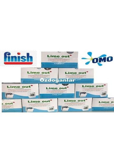 10 Ad Lime Out Çamaşır Bulaşık Makinesi Kireç Yağ Koku Temizleyic