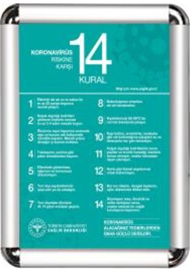 Reklamediyoruz Sosyal Mesafe Kuralı Cerceveli Bildirim Cercevesi