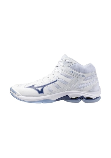 Wave Voltage 2 Mıd Unisex Voleybol Ayakkabısı Beyaz Çok Renkli