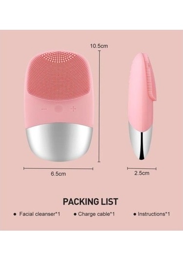 Tongxida Ultrasonik Cilt Scrubber Yüz Temizleyici Siyah Nokta Remover Vakum Elektrikli Fırçası N6v2q6 Pembe Pembe