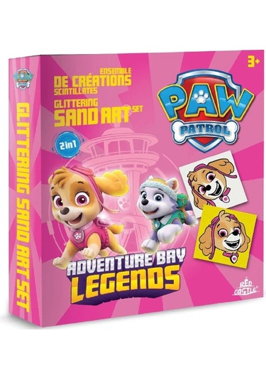 Red Castle Eğitici Ve Eğlenceli Kum Boyama Seti-paw Patrol Advanture Bay Legends Mbks-03