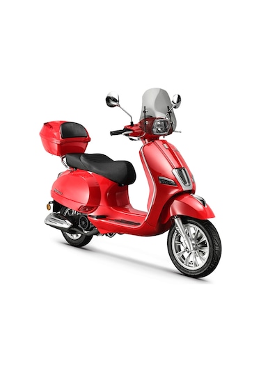 Kuba Bevely 125 CC Motosiklet Kırmızı