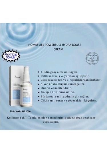 Homm Life Powerfull Hydra Boost Cream 50 ML