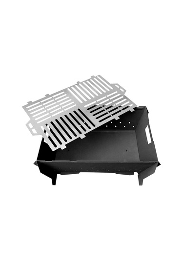 Baygato Grilling Guru Mangal (Düz Taban) Katlanabilir Ve Taşınabilir 6 Kişilik