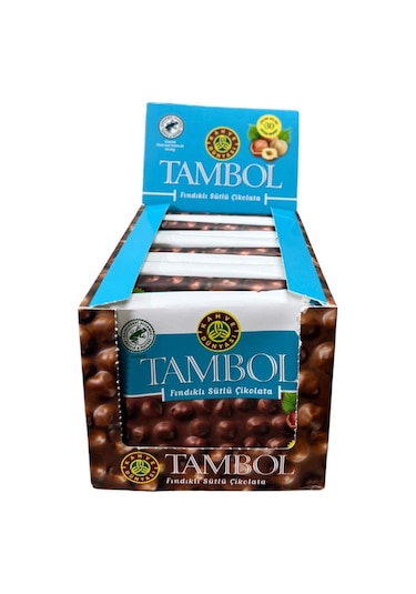 Kahve Dünyası Tambol Fındıklı Sütlü Çikolata 77 Gr 10 Adet-23