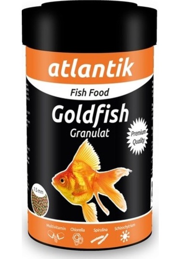 Atlantik Gold Fish Ganulat 40 G 100 Ml Balık Yemi