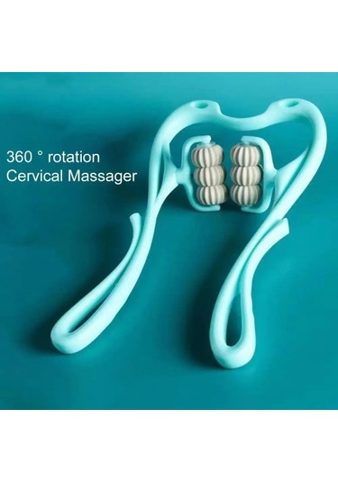 Mavi Kullanışlı Ergonomik Çok Parçalı Vücut Masajı Kas Masajı Rahat Kavrama Gevşemesi Nns043 Çok Renkli