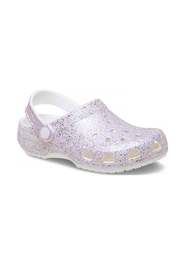 Crocs Classic Fantasy Glitter Terlik Beyaz