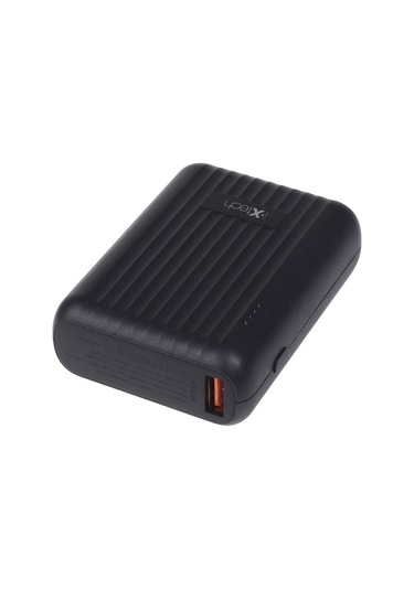 Ixtech Çift Çıkışlı Led Göstergeli Powerbank 10.000 Mah Siyah
