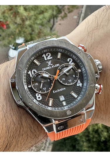 Daniel Klein Yeni Model Exclusive Spor Ve Şık Erkek Kol Saati -d