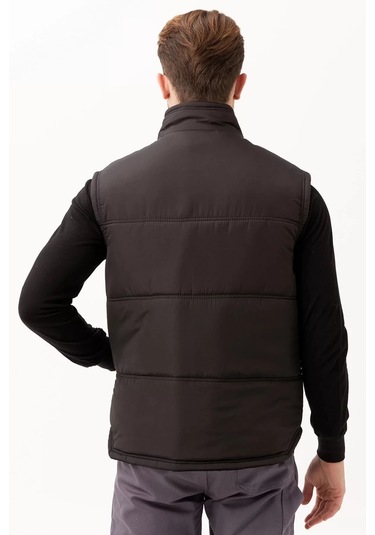 Kışlık Su Geçirmez Çok Cepli Yelek Isı Yalıtımlı Melesa İş Outdoor Suya Sıcak Tutucu Siyah