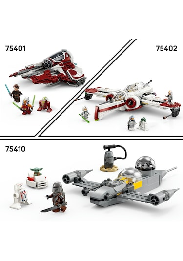 LEGO® Star Wars: The Mandalorian™ Uçan Bebek Arabalı Grogu™ 75403 - 10 Yaş ve Üzeri Çocuklar için Yaratıcı Oyuncak Yapım Seti (1048 Parça) LEGO® Star Wars: The Mandalorian™ Uçan Bebek Arabalı Grogu™ 75403 - 10 Yaş ve Üzeri Çocuklar için Yaratıcı Oyuncak Yapım Seti (1048 Parça)