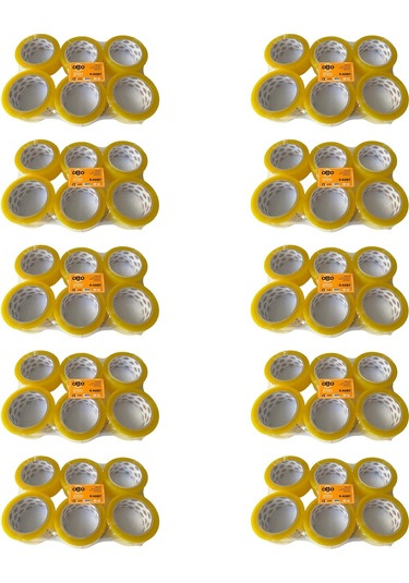 Otto Bant Şeffaf Koli Bandı Bantı / 45 Mm X 100 Metre / 6 Adetlik 10 Paket 60