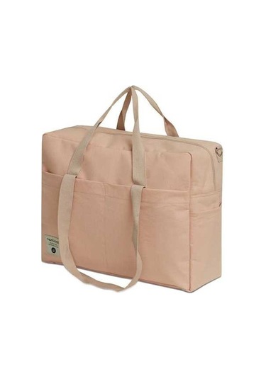 Novahub Moveevo Ma1011 Bebek Bezi Çantası 12 Cep, Hafif Taşınabilir Pembe