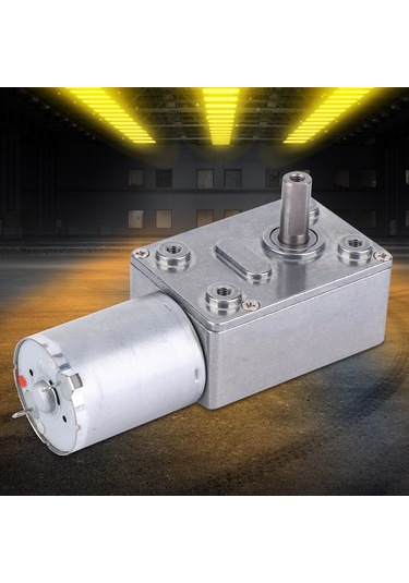 Fosenze 24v Dc Redüksiyon Motoru - Solenoid Dişli, 10rpm, Yüksek Tork, Düşük Gürültü, Metal Yapı, Uzun Ömürlü