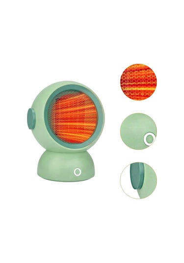 Küçük Fanlı Isıtıcı, Sessiz Kompakt Masa Isıtıcısı, Ev Veya Ofis İçin Enerji Tasarruflu Mini Elektrikli Isıtıcı