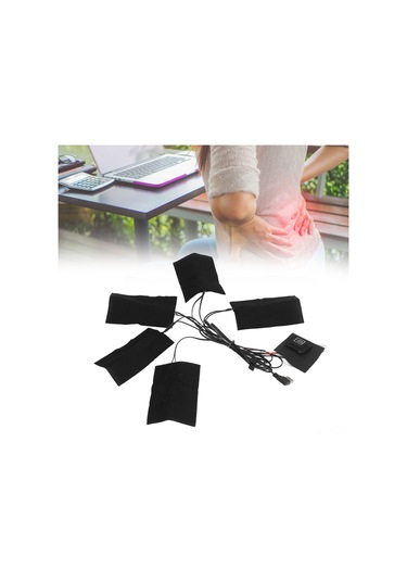 Shineyee 5'li Usb Isıtıcı Pad, 3 Seviye Sıcaklık Regülatörlü, Yumuşak Kompozit Tel, Dış Etkinlikler İçin Isı Ve Konfor Sağlar