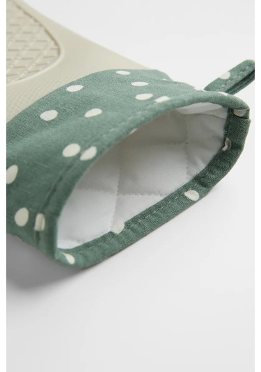 Happy Nest Mutfak Eldiveni Takımı, Silikon Mutfak Eldiveni 196361996 Yeşil