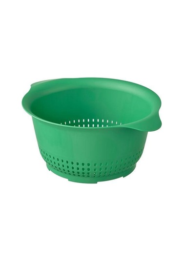 Süzgeç, Yeşil Renk 24 Cm MeridyenDukkan Kevgir IKEA Süzgeç Mutfak Gereçleri