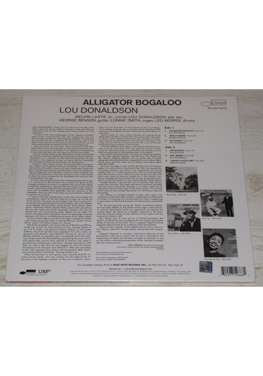 Lou Donaldson - Alligator Bogaloo - 33 LP Albüm ! Ambalajlı