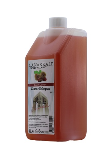 Çanakkale Kolonyaları Kestane Kolonyası Bidon Korumalı Kapak 1 L