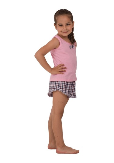 The Don Anne-Kız Pembe Kız Çocuk Şort Takımı (9-14 Yaş)