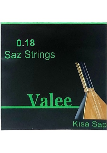 Valee 0.18 Kısa Sap Bağlama Saz Teli