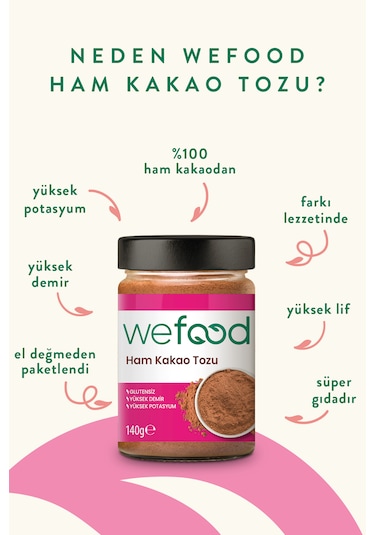 Wefood Ham Kakao Tozu 140 G