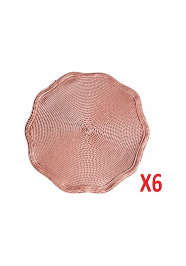 Porland Priya Gül Kurusu Amerikan Servis 38cm 6'lı 04sty007370 Gül Kurusu