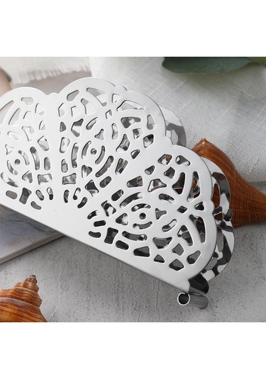 Homyl Kağıt Peçete Tutucu, Depolama Organizatör, Parti Gümüş