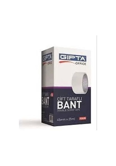 Gıpta F2620 Çift Taraflı Bant 45mmx25m