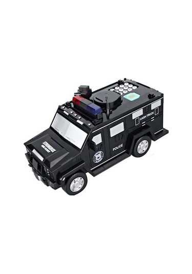 Venturemart Banknot Araba Oto Haddeleme Para Şifre Parmak Izi Kumbara Çocuk Erkek Kumbara Yaratıcı Kum