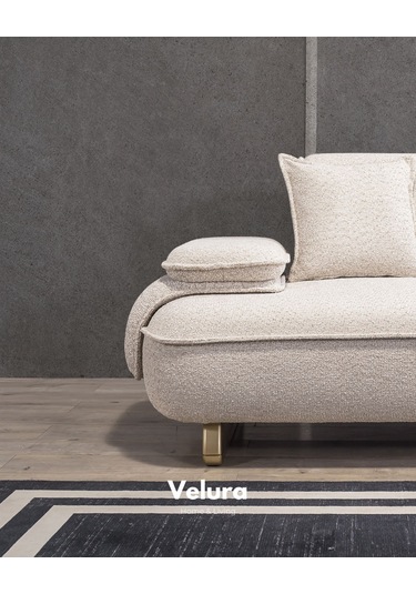 Vista 3+3+3 Koltuk Takımı & Oturma Grubu Cappuccino - Krem