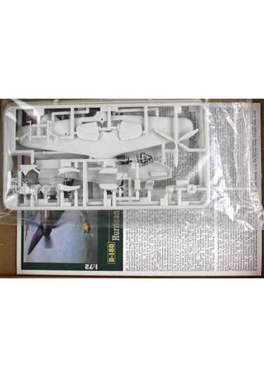 Mistercraft D180 1/72 Hurricane Mk.ıa Britanya Savaşı Savaş Savaş Uçağı Plastik Model Kiti
