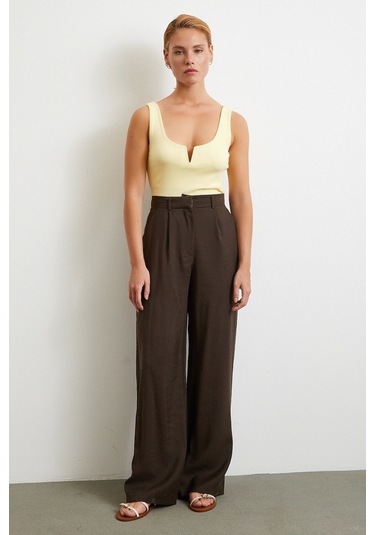 V Demirli Top Sarı Sari