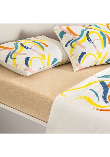 Taç Baskılı Zest Çift Kişilik Pike Takımı Turuncu 000000001000049788 Turuncu