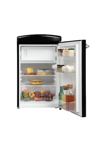 Vestel Retro SB14111 122 L Statik Buzdolabı Siyah