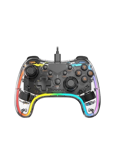 Frisby Fgp-3852kt Usb Android Tv Pv-ps3 Nintendo Rgb Işıklı Game Pad