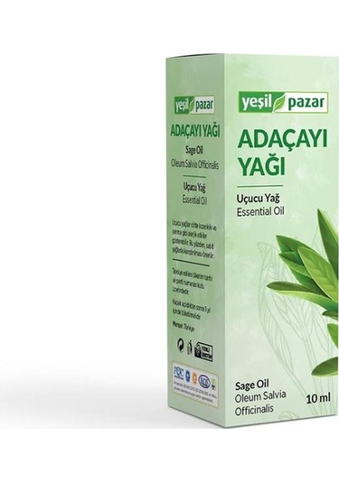 Yeşil Pazar Adaçayı Yağı 10 ML