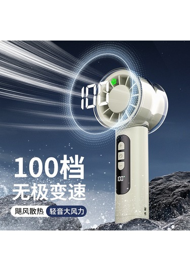 Myinkai No.89237 Yüksek Hızlı Dijital Ekranlı El Tipi Küçük Fan
