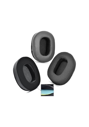 Razer Blackshark V2 / V2 Pro İçin Sünger Kapaklı Kulak Pedleri, Stil: Futbol Ağı Siyah