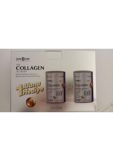 Day2day The Collagen All Body Toz 300 gr - 1 Alana 1 Bedava 86975