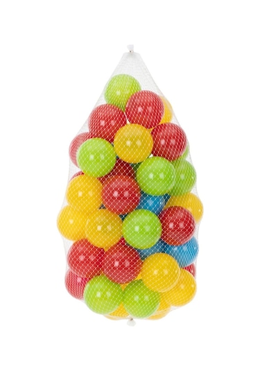 Oyun Havuz Topu Şişme Çok Renkli Oyun Havuz Topları 7 Cm 50 Adet - Filede