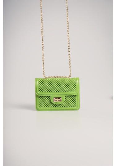 Ççs Kadın 17791 Omuz Ve El Çantası Yeşil