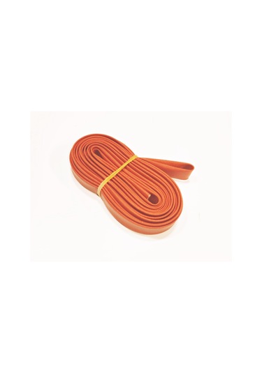 10mm H Class Cam Elyaf Örgü Silikon İzoleli Makaron 5 Metre, Çalışma -60/+250 Derece
