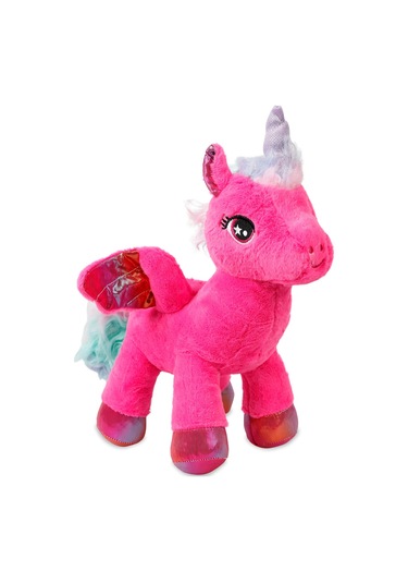 Halley Oyuncak Peluş Kanatlı Unicorn 30 Cm Fuşya G7976301823n1-1